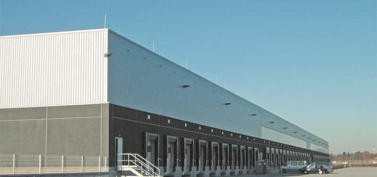Lidl Logistikzentrum, Leverkusen, Extrubit Dachabdichtung, 33.000 qm